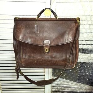 Vintage Coach Briefcase Bag